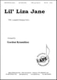 Lil' Liza Jane TTBB choral sheet music cover